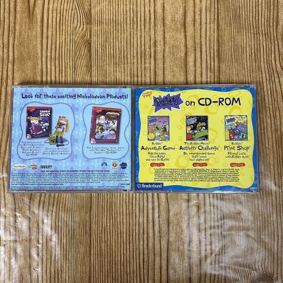 Nickelodeon Rugrats Adventure And In Paris Game  CD-ROM For Windows 95/98 - Picture 2 of 13